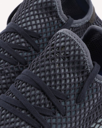 Adidas Deerupt Runner Trainers Dark Blue/ash Blue