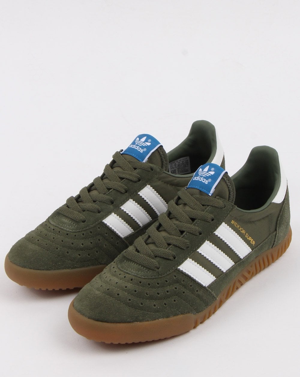 Adidas Indoor Super Trainers Base Green/white/gum