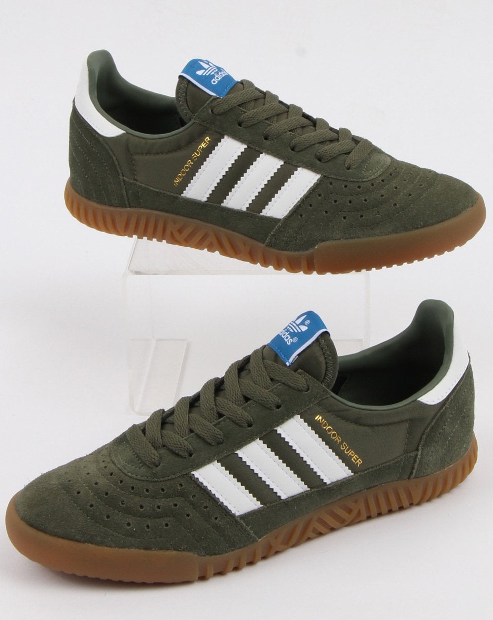 Adidas Indoor Super Trainers Base Green/white/gum
