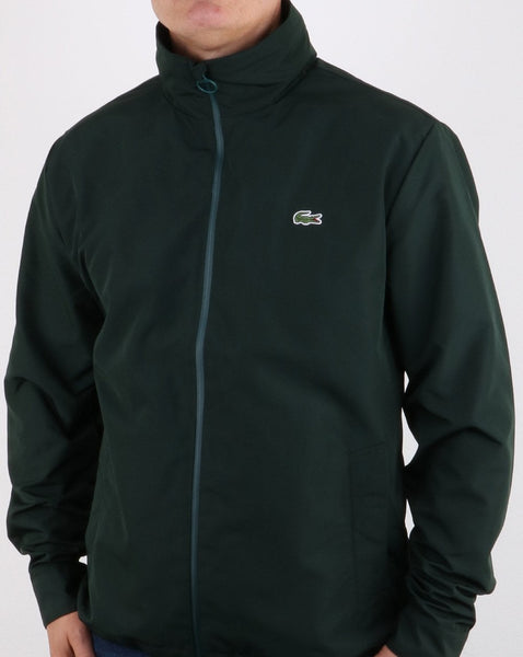 Lacoste Jacket Concealed Hood Deep Green