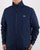 Lacoste Jacket Concealed Hood Navy