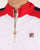 Fila Vintage Alastair Qtr Zip Track Top White/red/navy