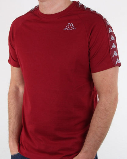 Kappa Banda Coen T-shirt Burgundy