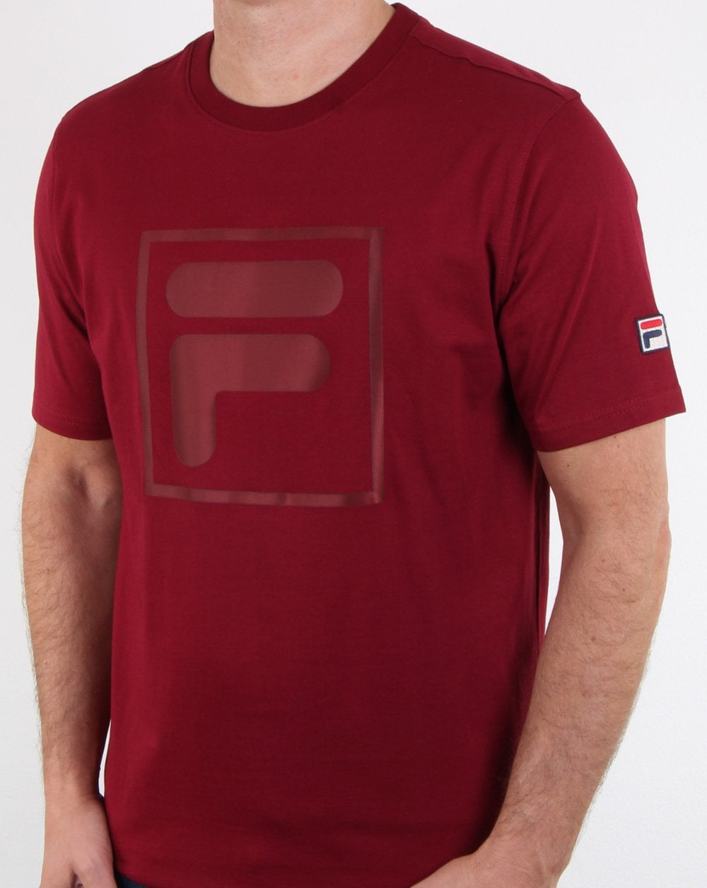 Fila Vintage Alexis F Box T Shirt Red