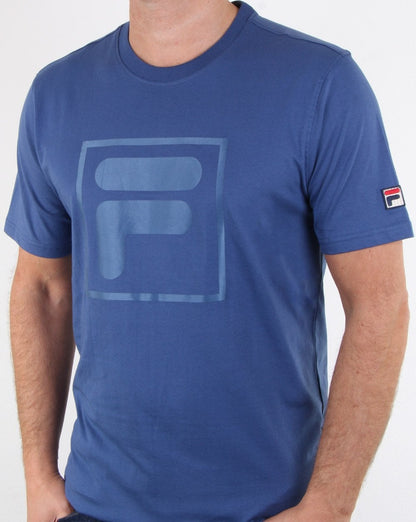Fila Vintage Alexis F Box T Shirt True Navy