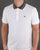 Lacoste Contrast Collar Polo Shirt in White