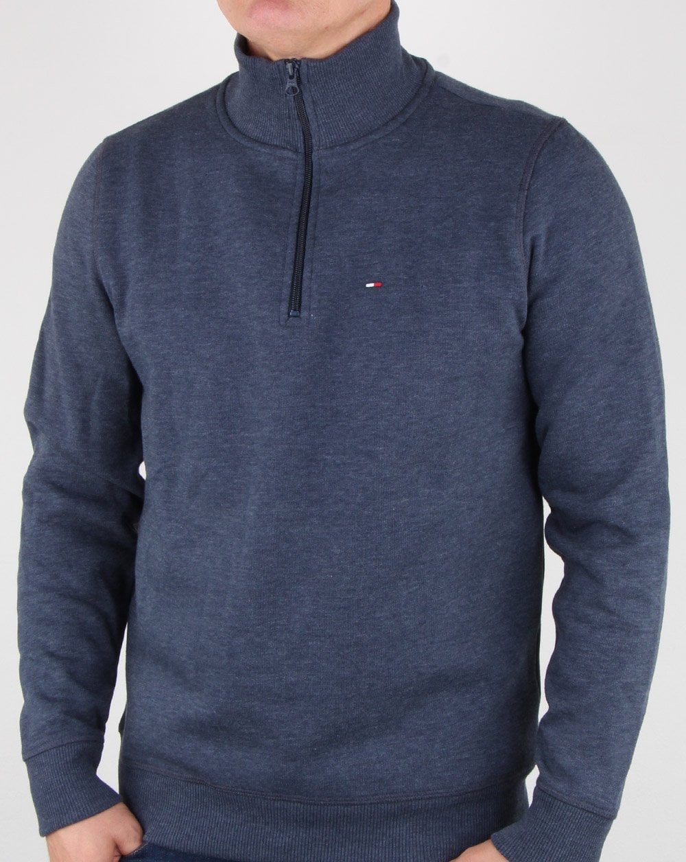 Tommy Hilfiger Half Zip Jumper Navy