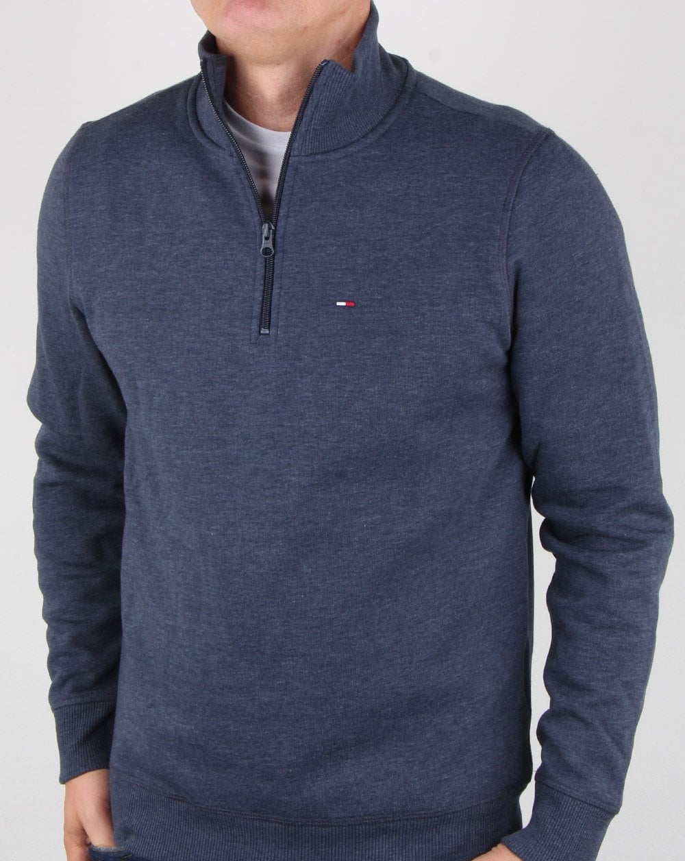 Tommy Hilfiger Half Zip Jumper Navy