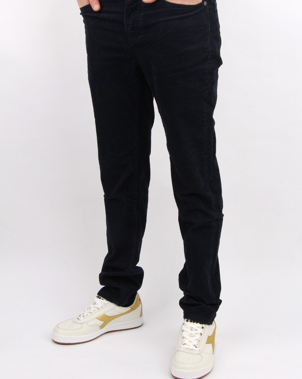 Pretty Green Alastair 5 Pocket Cords Navy