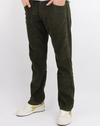 Lois Dallas Classic Straight Jumbo Cords Olive