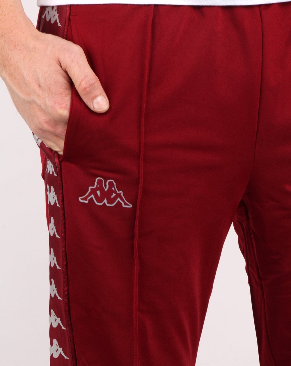 Kappa Banda Astoria Slim Pant Burgundy