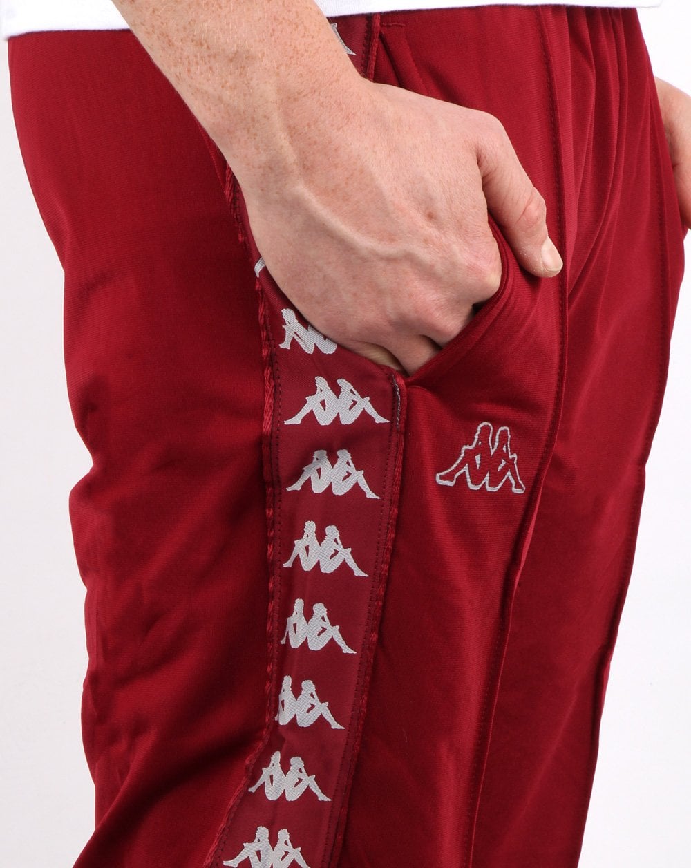 Kappa Banda Astoria Slim Pant Burgundy