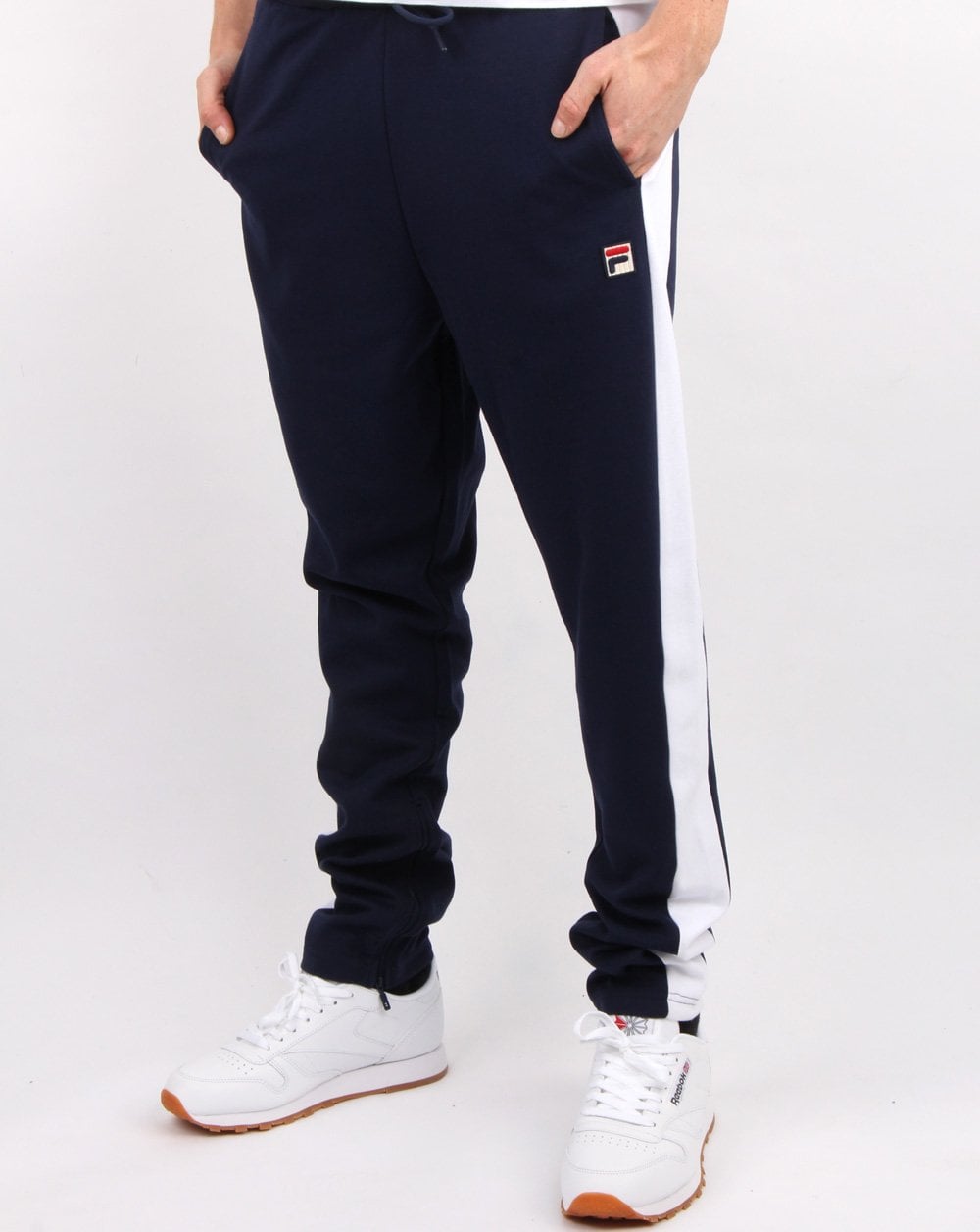 Fila Vintage Setter Settanta Track Pants Navy/gardenia