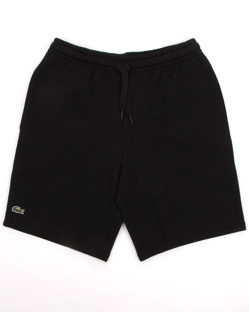 Lacoste Rear Pocket Fleece Shorts Black