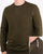 Aquascutum Oliver Crew Neck Sweatshirt Military Green