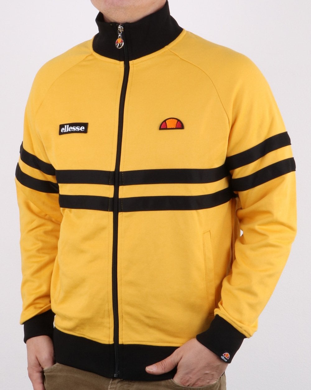 Ellesse Rimini Track Top Yellow/black
