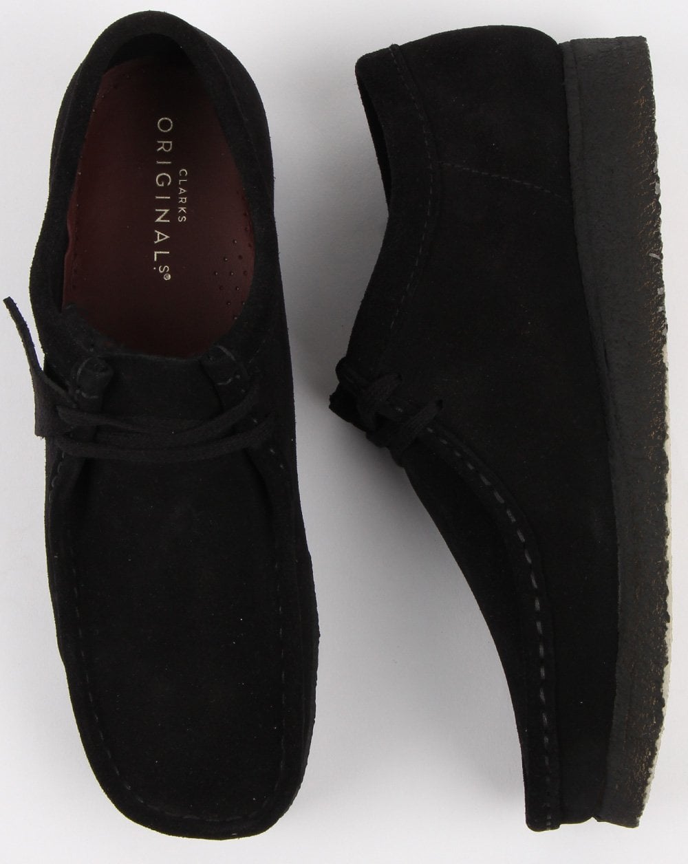 Clarks Originals Wallabee Suede Black