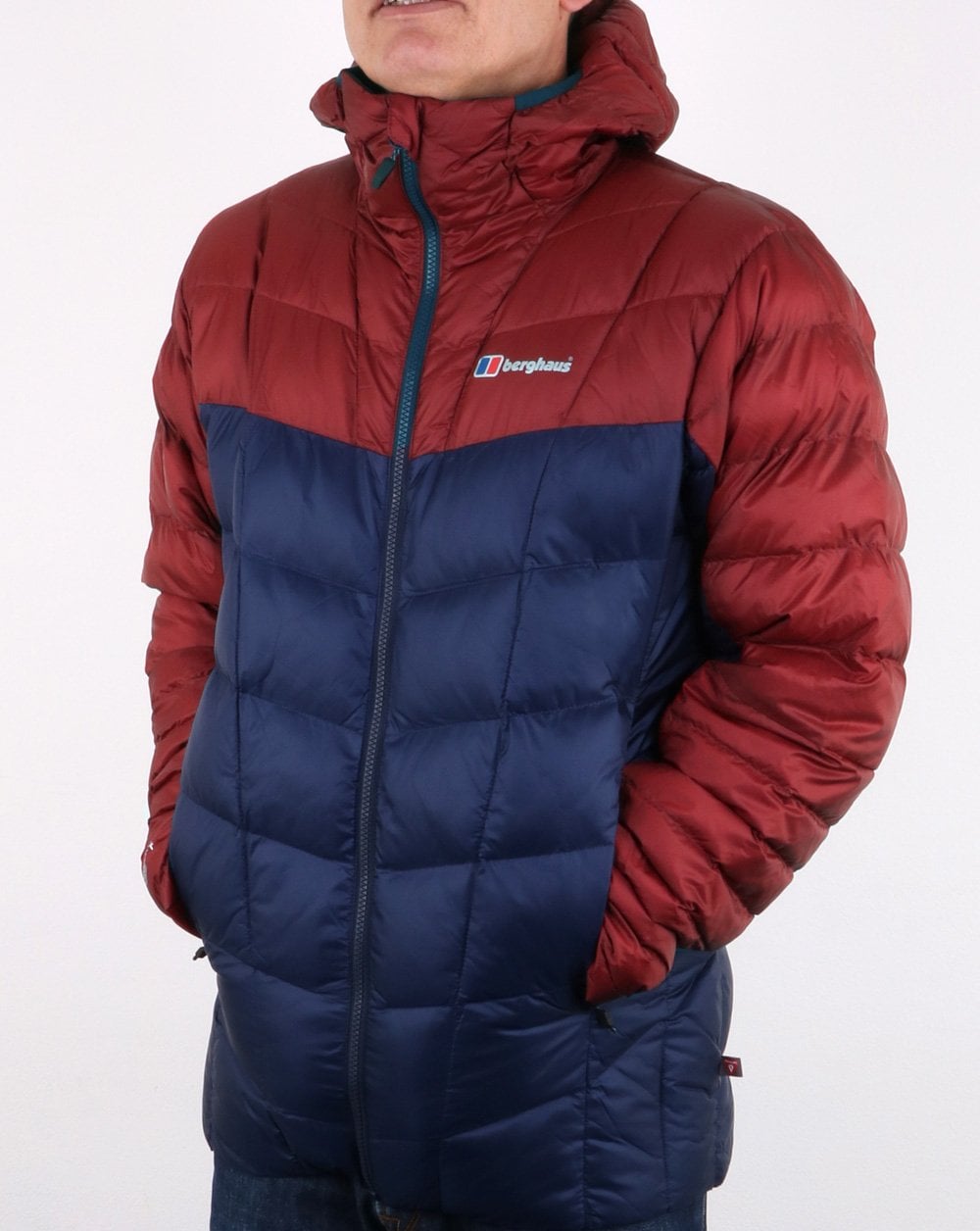 Berghaus Nunat Reflect Down Jacket Dusk/red Dahlia