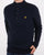 Lyle And Scott 1/2 button funnel knit Dark Navy