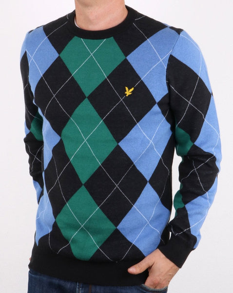 Lyle And Scott Argyle Diamond Jumper
