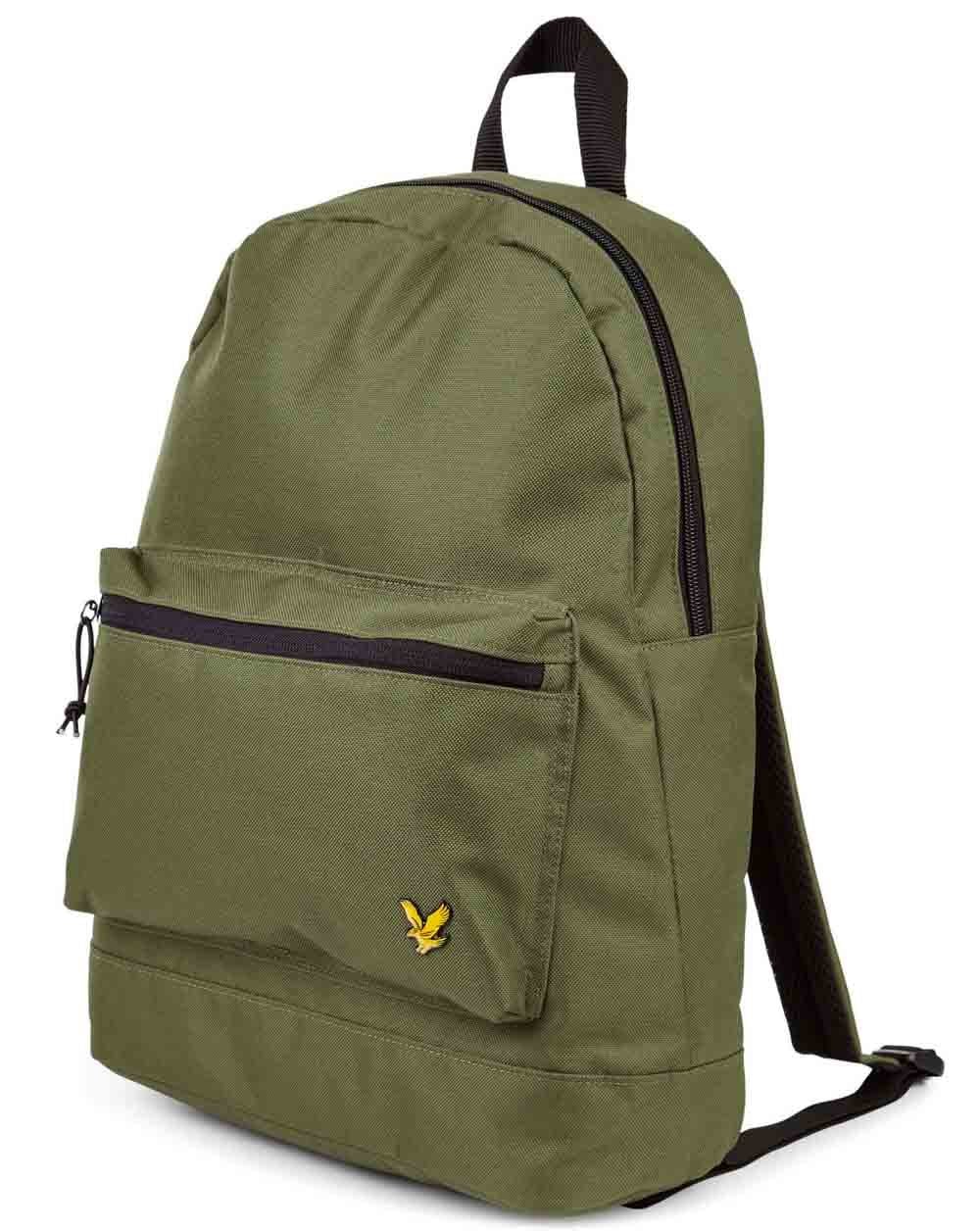 Lyle And Scott Colour Backpack Woodland Green