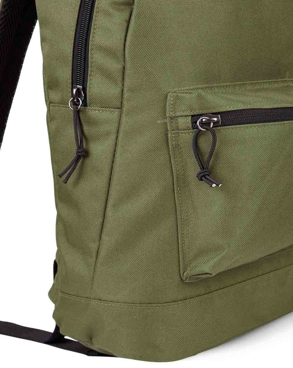 Lyle And Scott Colour Backpack Woodland Green