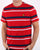 Lyle And Scott Stripe T-shirt Red/Navy/white