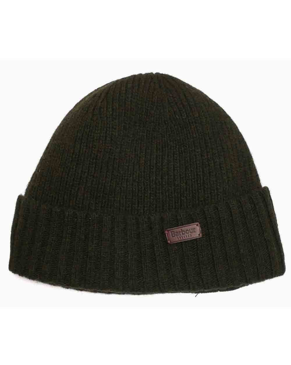 Barbour Carlton Beanie Dark Green