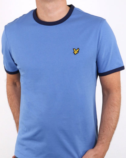 Lyle And Scott Ringer T Shirt Blue/navy
