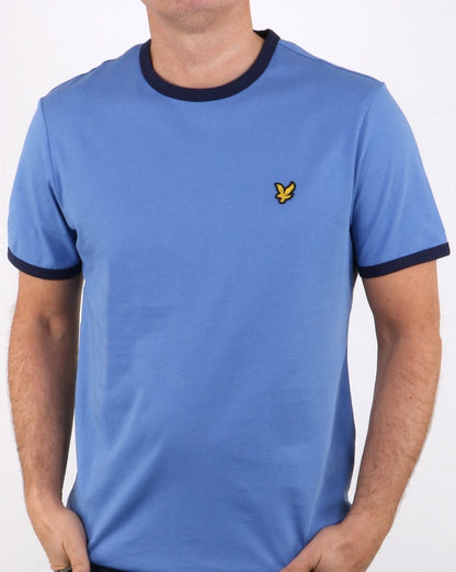 Lyle And Scott Ringer T Shirt Blue/navy