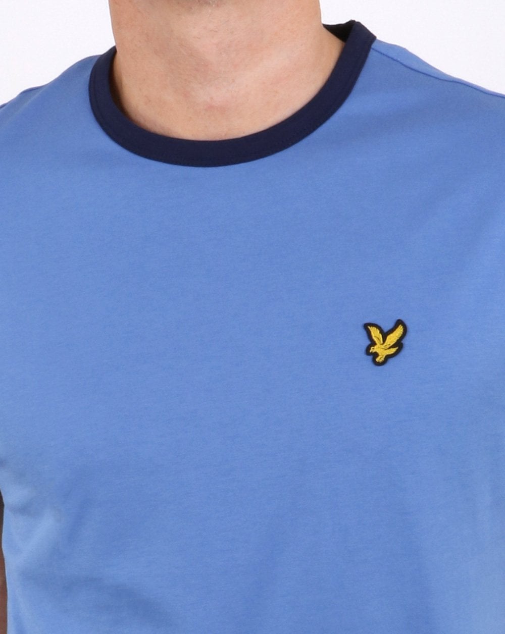 Lyle And Scott Ringer T Shirt Blue/navy