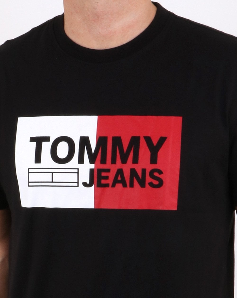 Tommy Hilfiger Split Box T-shirt Tommy Black
