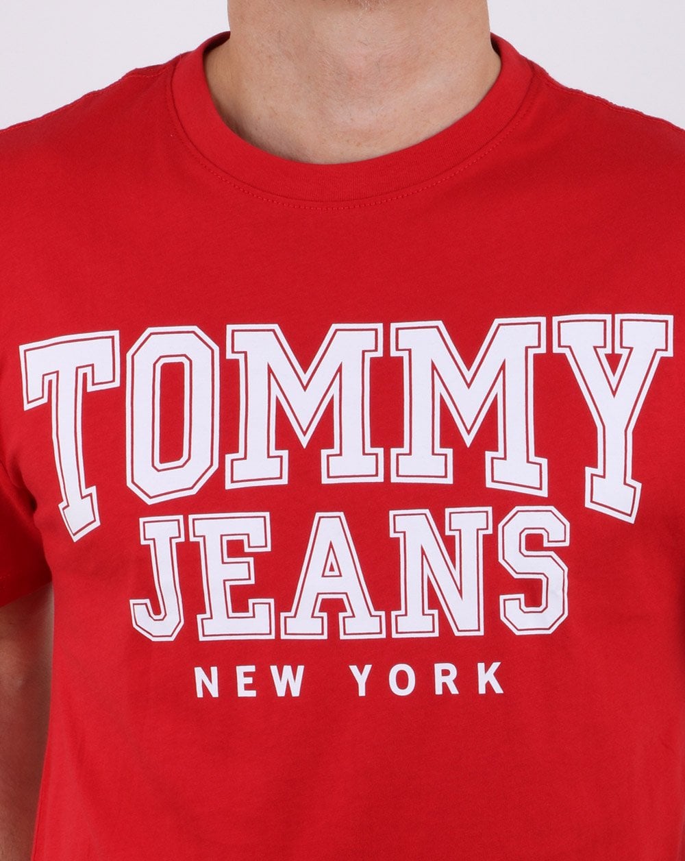 Tommy Hilfiger College T-shirt Samba Red