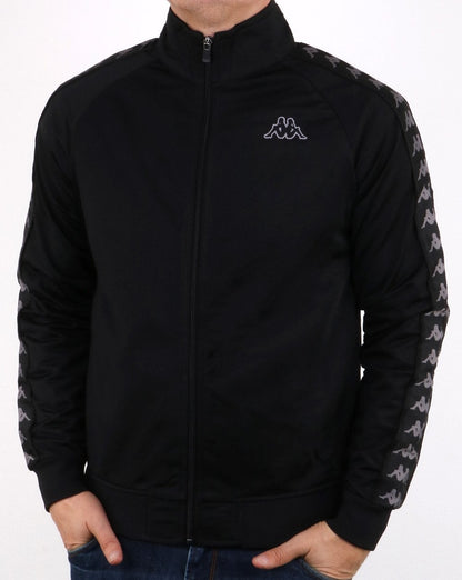 Kappa Banda Anniston Slim Track Top Black