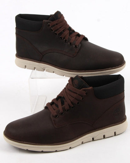 Timberland Bradstreet Chukka Leather Potting Soil Nubuck