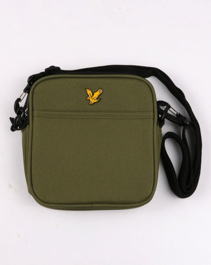 Lyle And Scott Core Pouch Bag Woodland Green