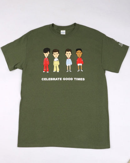 80s Casual Classics Business Vs Firm T Shirt Khaki