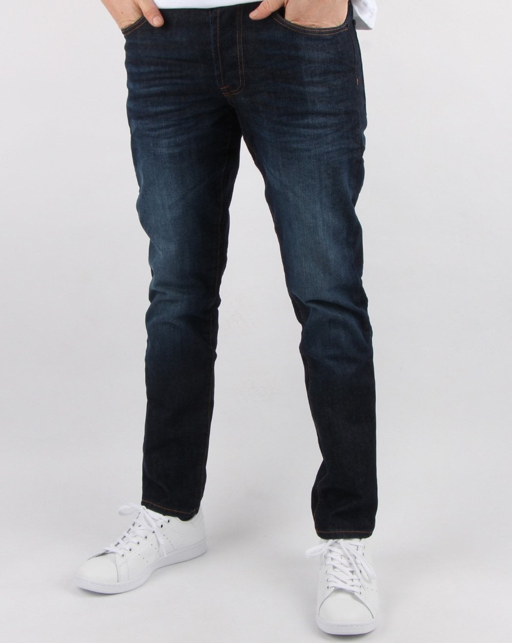 Marshall Artist Regular Tapered Jeans Dark Vintage Wash