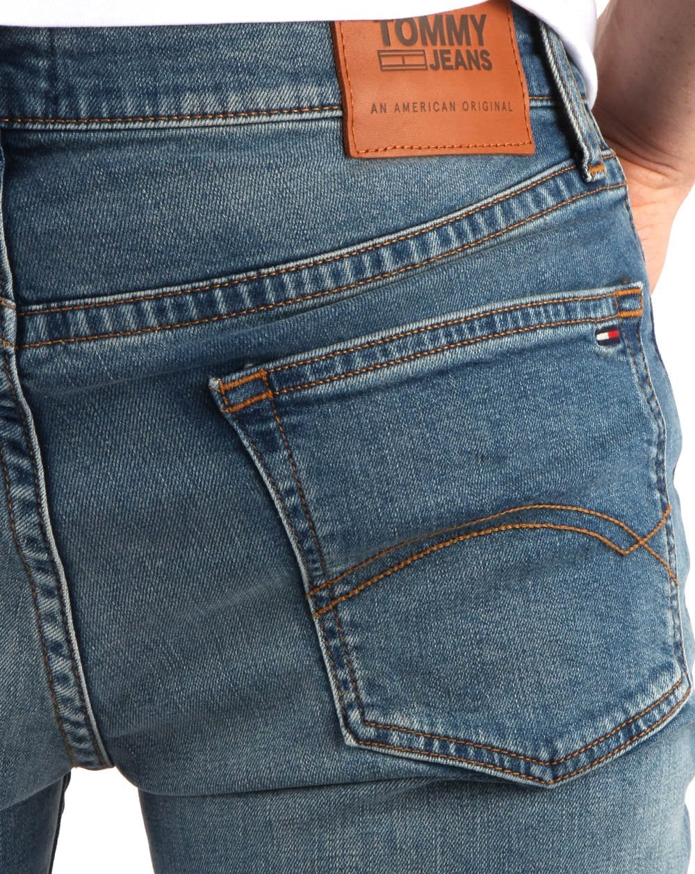 Tommy Hilfiger Ryan Straight Jeans Fulton Mid Blue