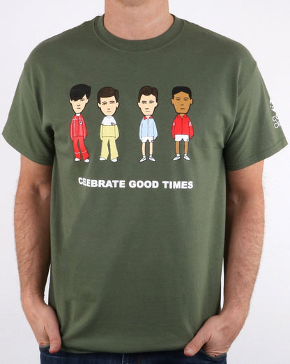 80s Casual Classics Business Vs Firm T Shirt Khaki