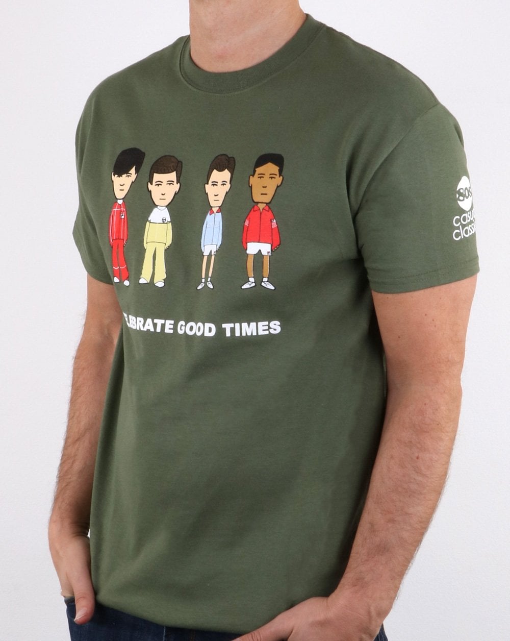 80s Casual Classics Business Vs Firm T Shirt Khaki