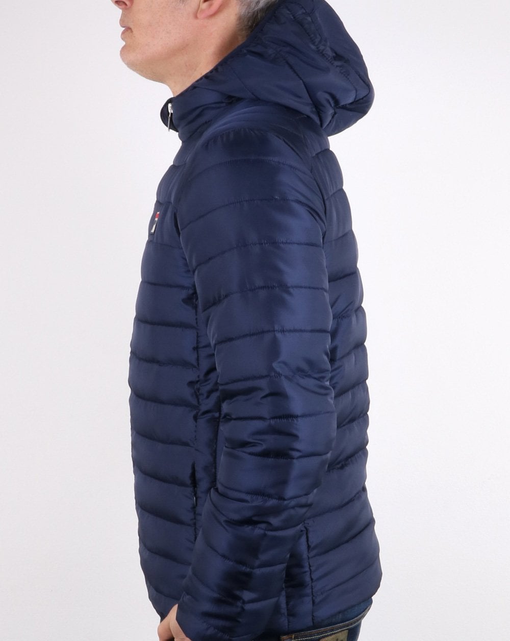 Fila Vintage Padded Puffer Jacket Navy