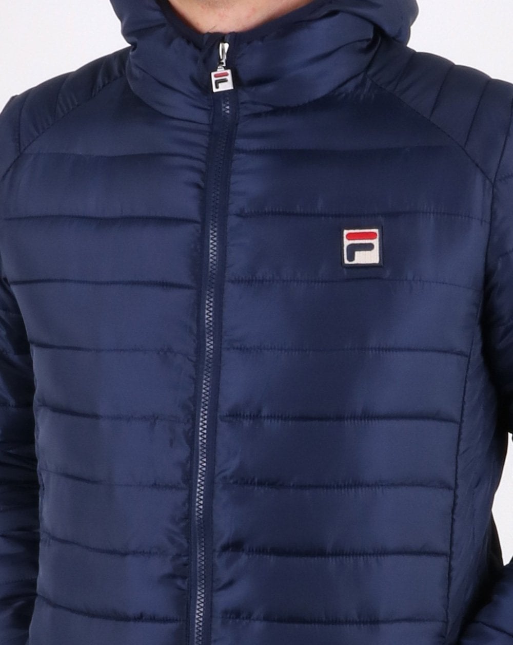 Fila Vintage Padded Puffer Jacket Navy