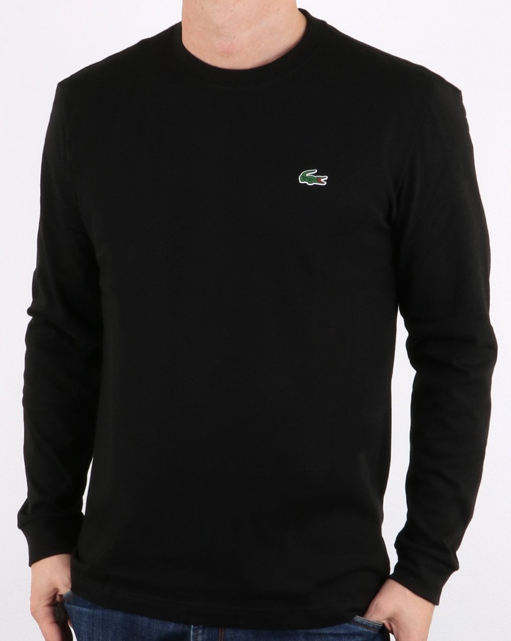 Lacoste Long Sleeve T-shirt Black
