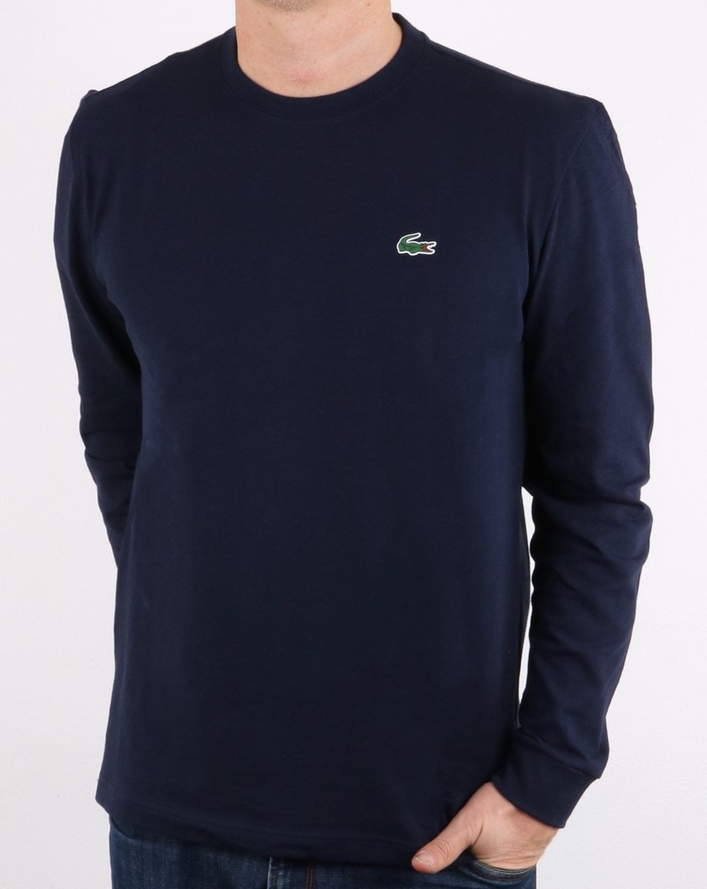 Lacoste Long Sleeve T-shirt Navy
