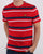 Lyle And Scott Stripe T-shirt Red/Navy/white