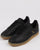 Adidas Gazelle Trainers Black Leather Gum