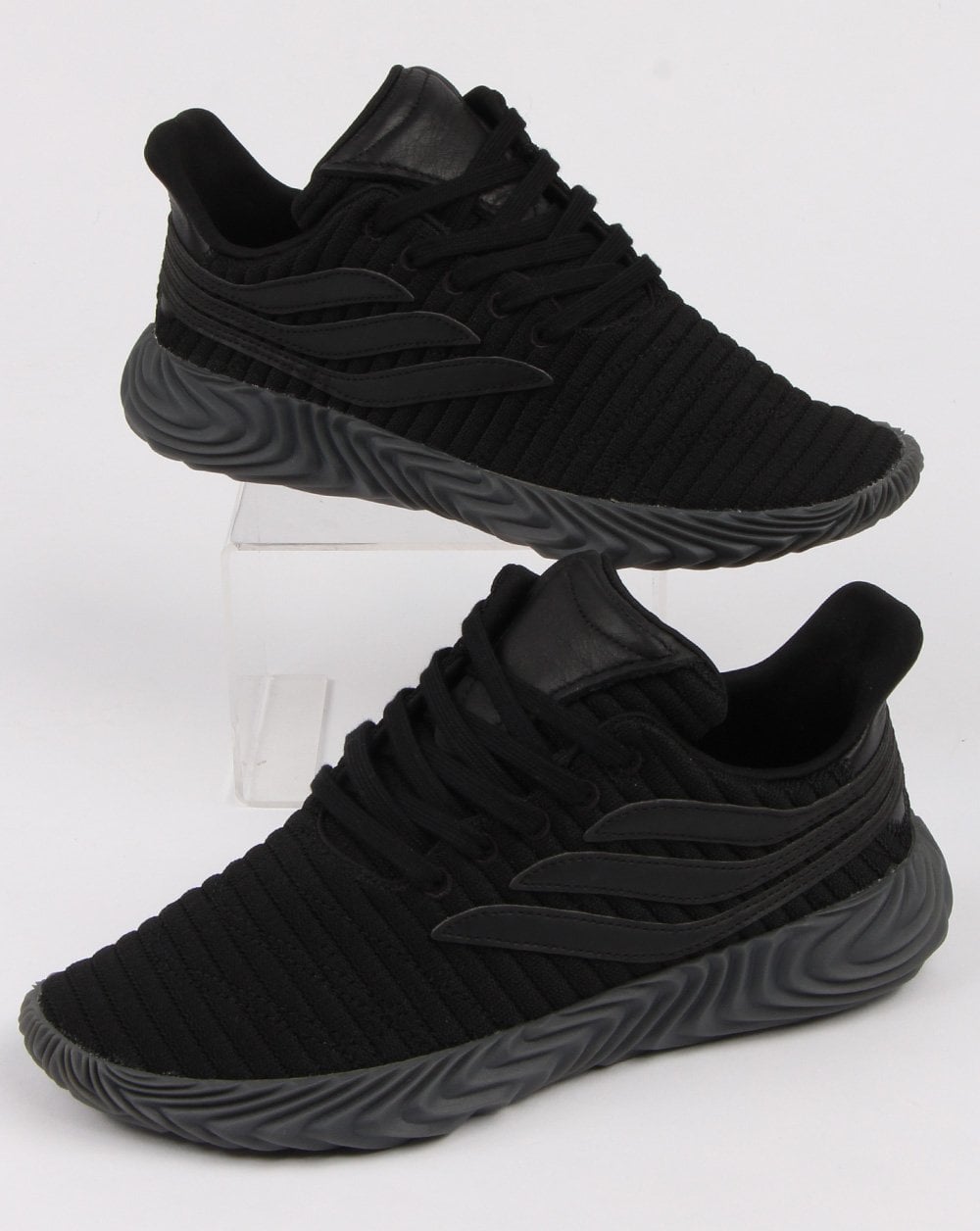 Adidas Sobakov Trainers Triple Black