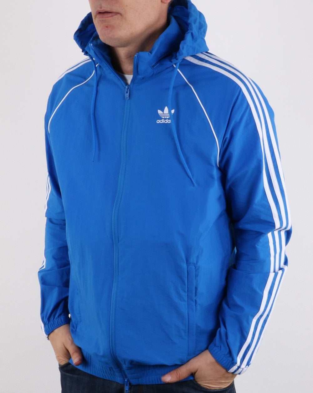 Adidas Originals Superstar Windbreaker Bluebird Blue