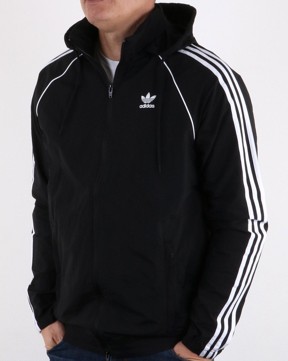 Adidas Originals Superstar Windbreaker Black